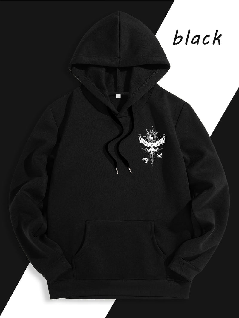 Men's Hooded Sweatshirt.
