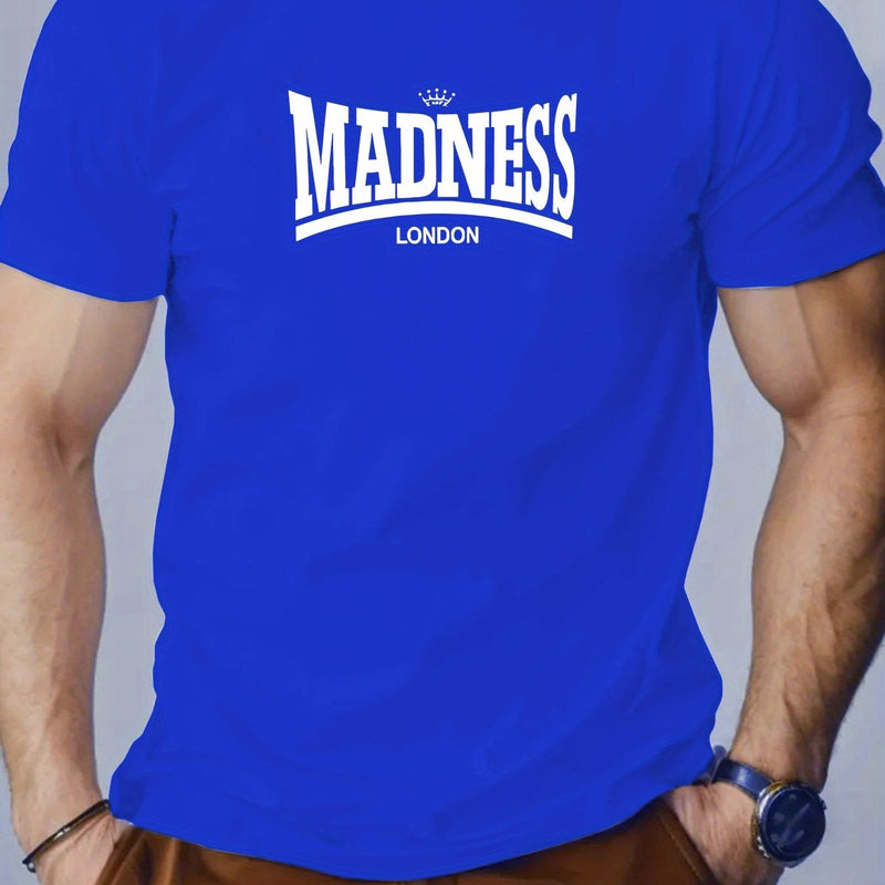 Men's "Madness London" Graphic T-Shirt.