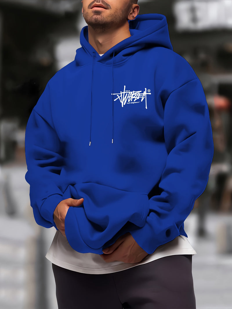 Men's Trendy Autumn-Winter Hooded Sweatshirt.