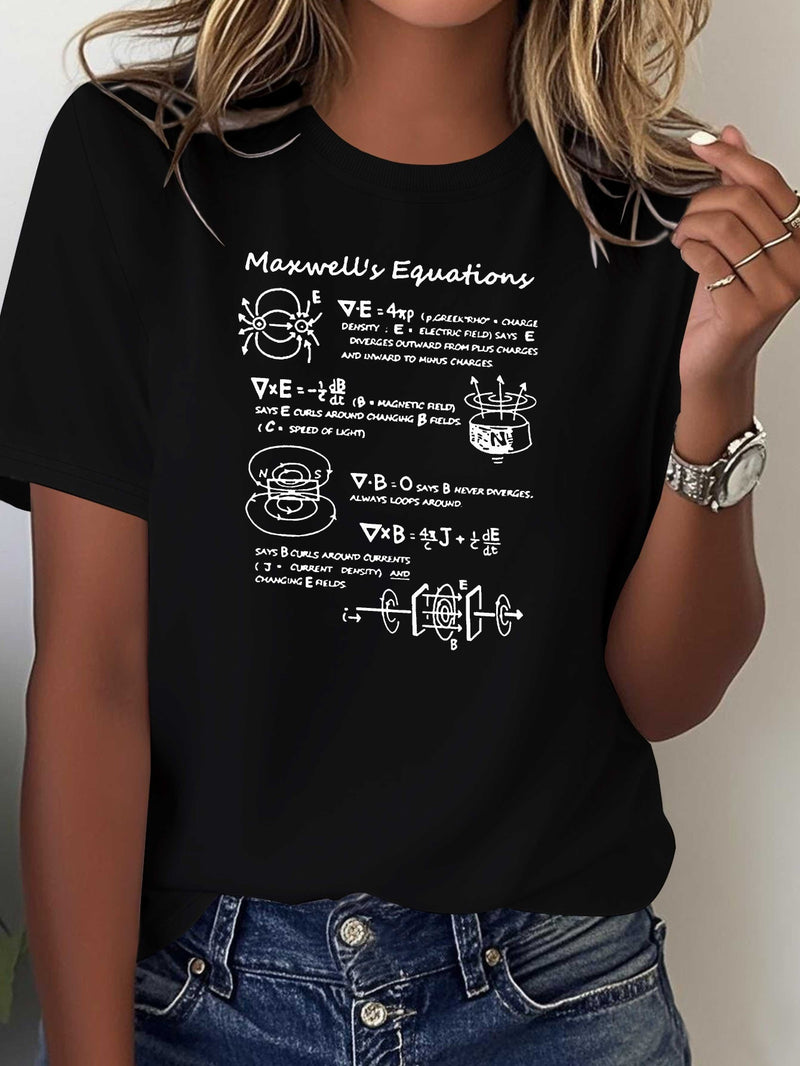 Women’s Casual Short Sleeve T-Shirt.