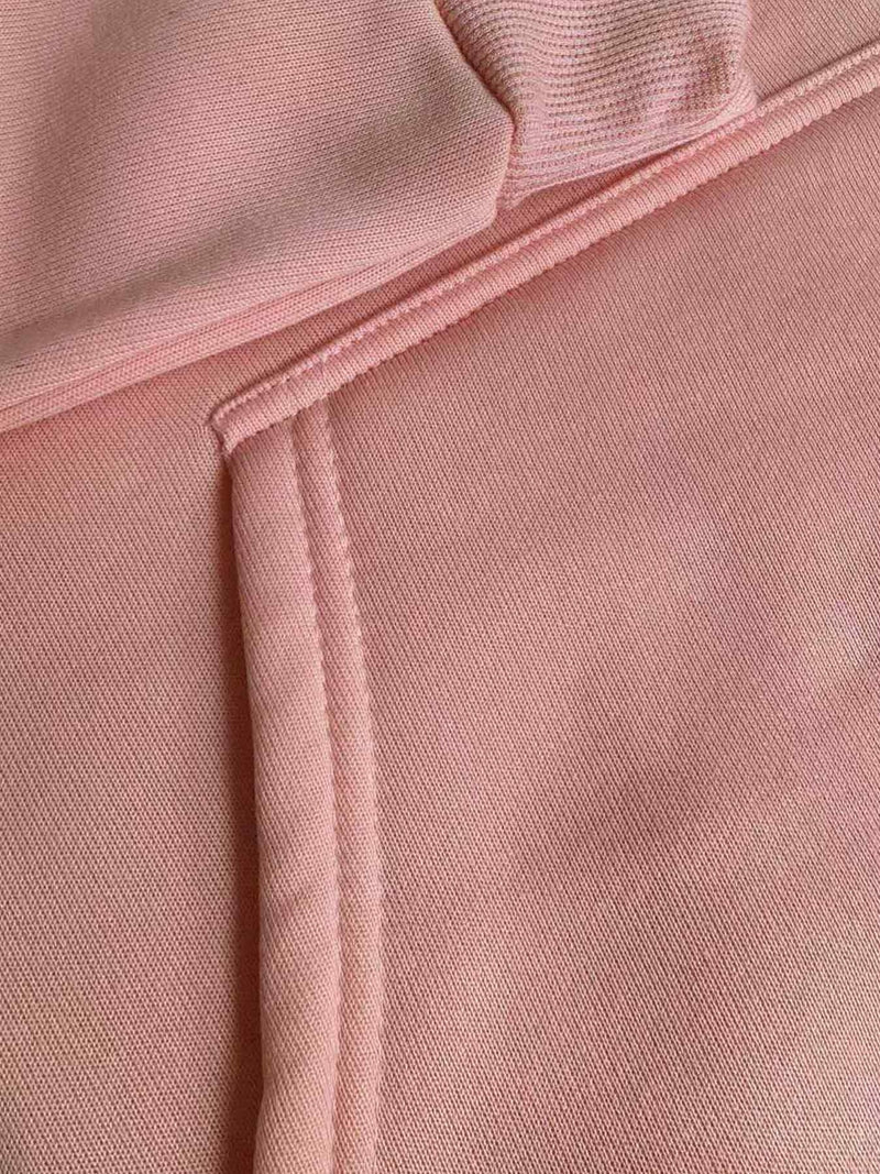 Women's Pocket Hoodie with Printed Lettering and Lining.