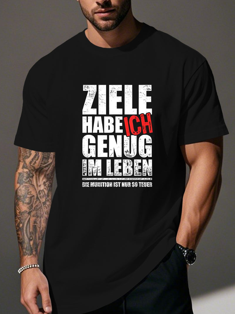 Men's T-Shirt with Funny German Humor.
