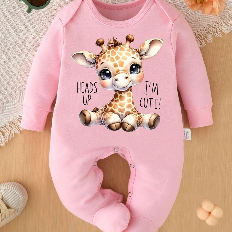 ACTFLASH Baby Newborn Bodysuit with Footed Romper Suit.