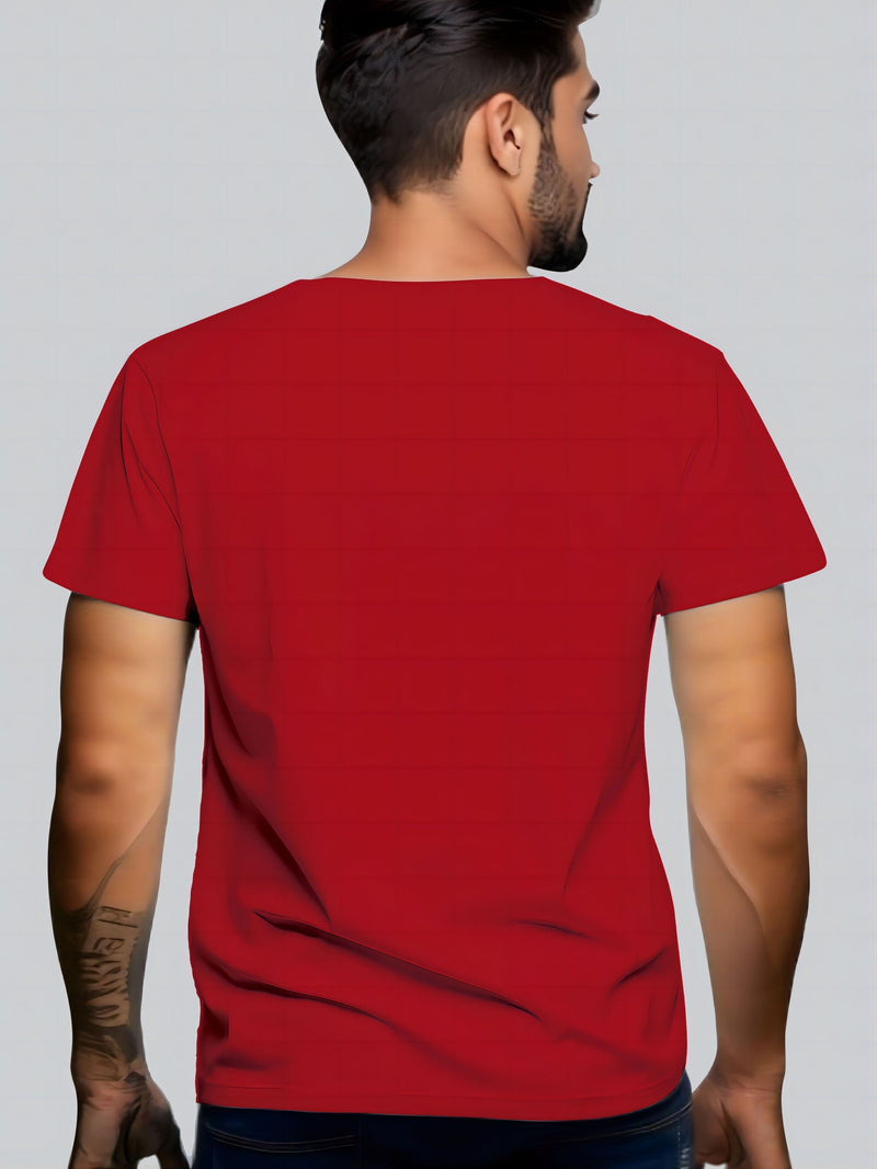 Men's Casual Short Sleeve T-Shirt.