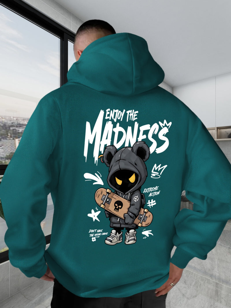 Men's Hooded Sweatshirt.