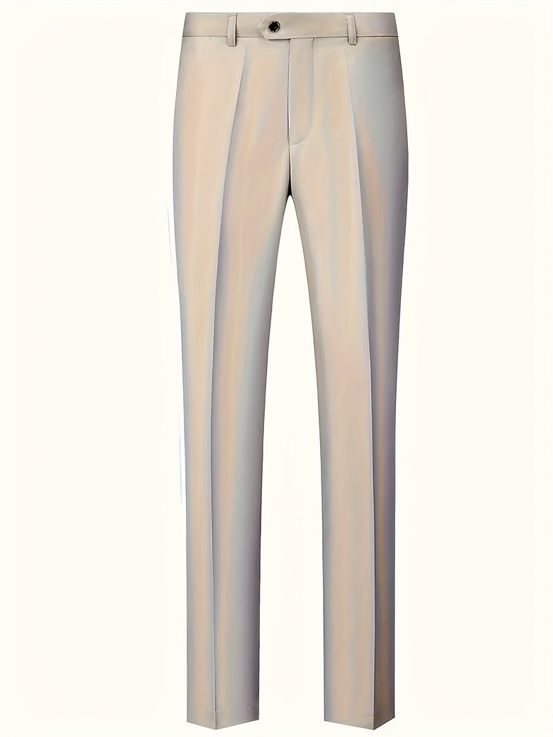 A Men's Three-Piece Suit Consisting of a Blazer, Vest, And Trousers.