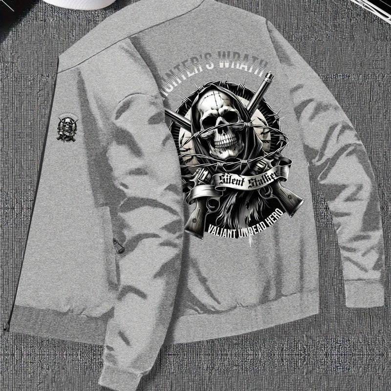 Spring and Autumn Men's Casual Jacket, Stylish Youth Coat.