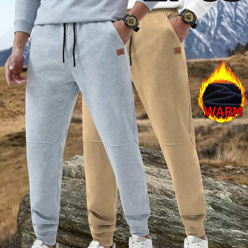 2pcs Men's Autumn Winter Casual Pants.
