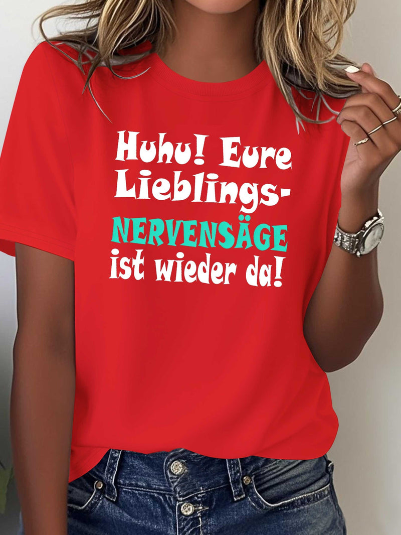 Women's Pure Comfortable T-shirt.