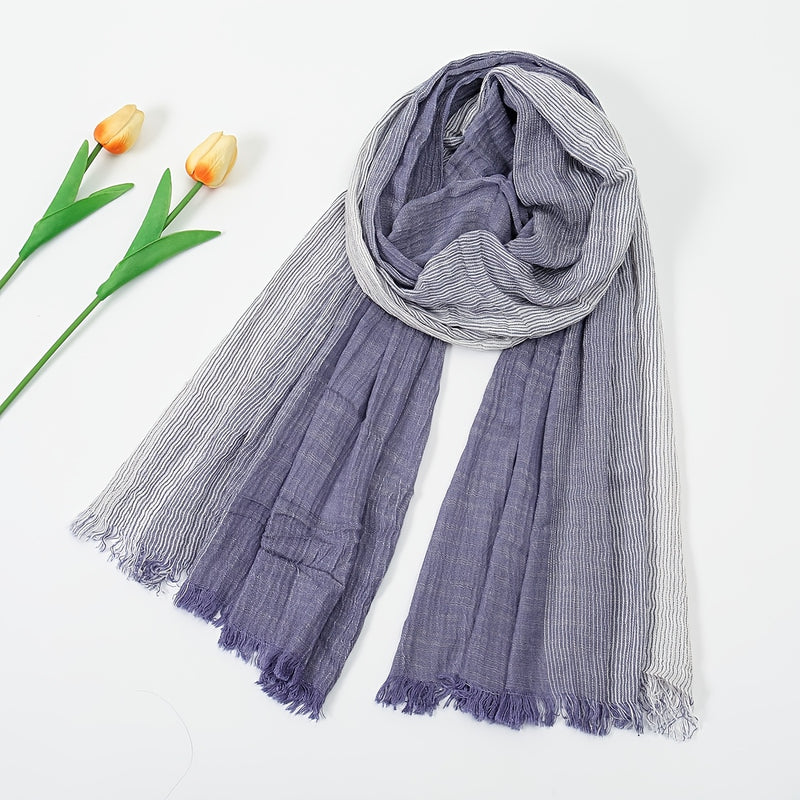 Autumn and Winter Men's Warm Scarf.