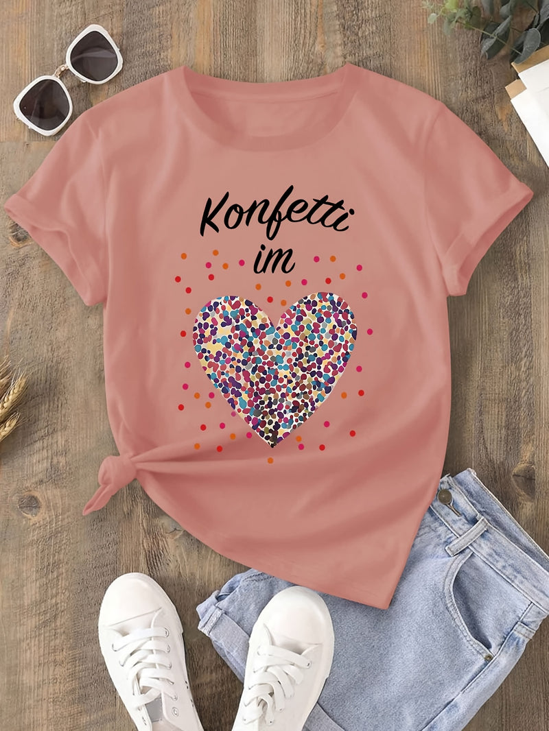 Women’s Casual Short Sleeve T-Shirt.