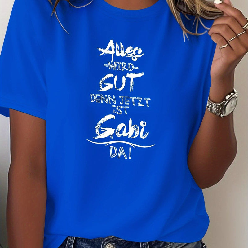 Women's German Name Gabi T-Shirt.