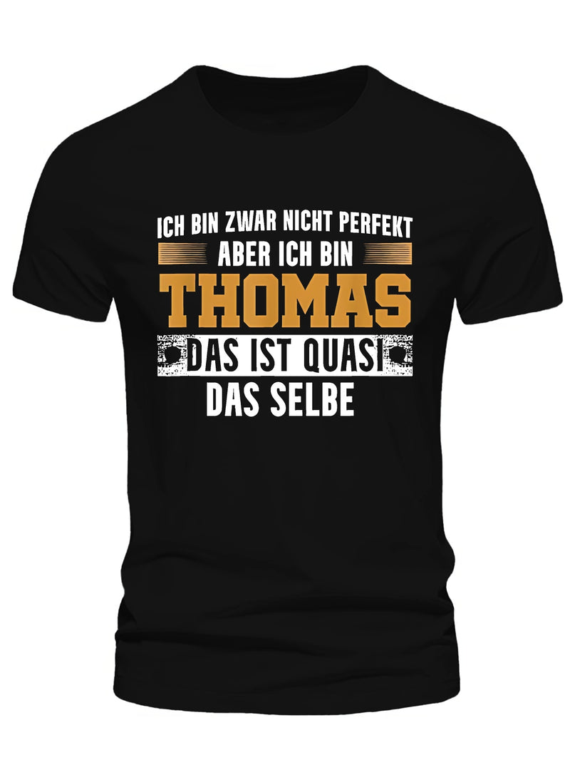 Men’s Summer Short-Sleeve T-Shirt.