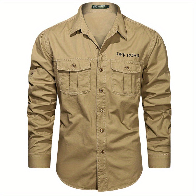 Men's Heavy-Duty Long Sleeve Shirt.
