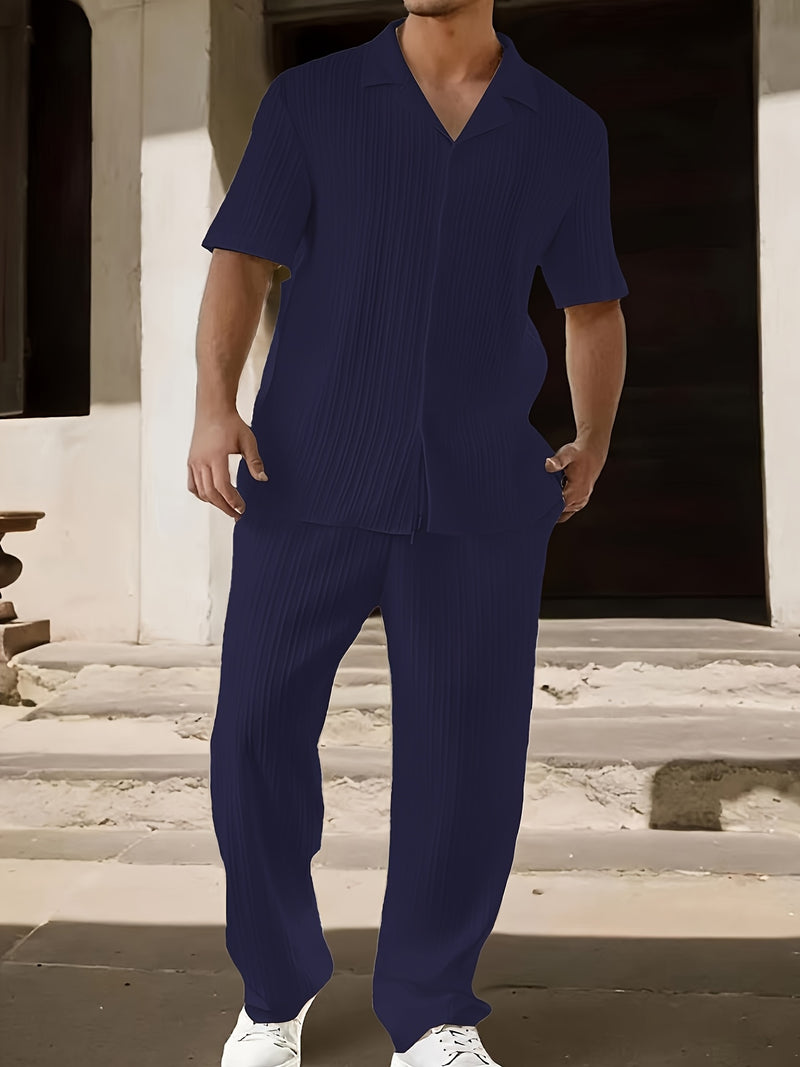 Men's Sportswear Set Featuring a Easy.