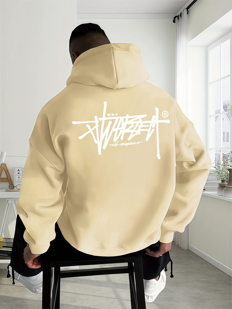 Men's Trendy Autumn-Winter Hooded Sweatshirt.