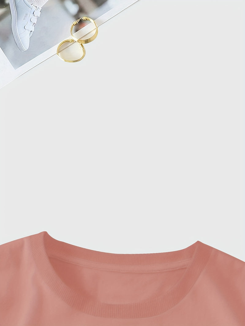 Women’s Casual Short Sleeve T-Shirt.