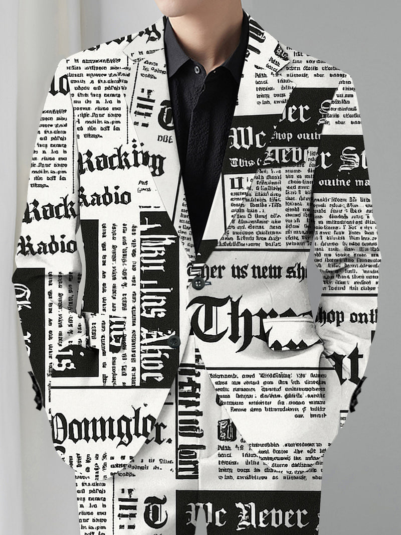 Men'S Suit Set with a Combination of Suit And Trousers Classic.