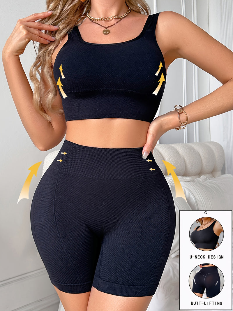Two-Piece Casual Sports Outfit for Women.