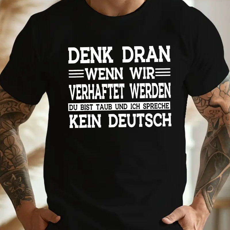 Men’s Fun German Crinkle Plus Size T-Shirt