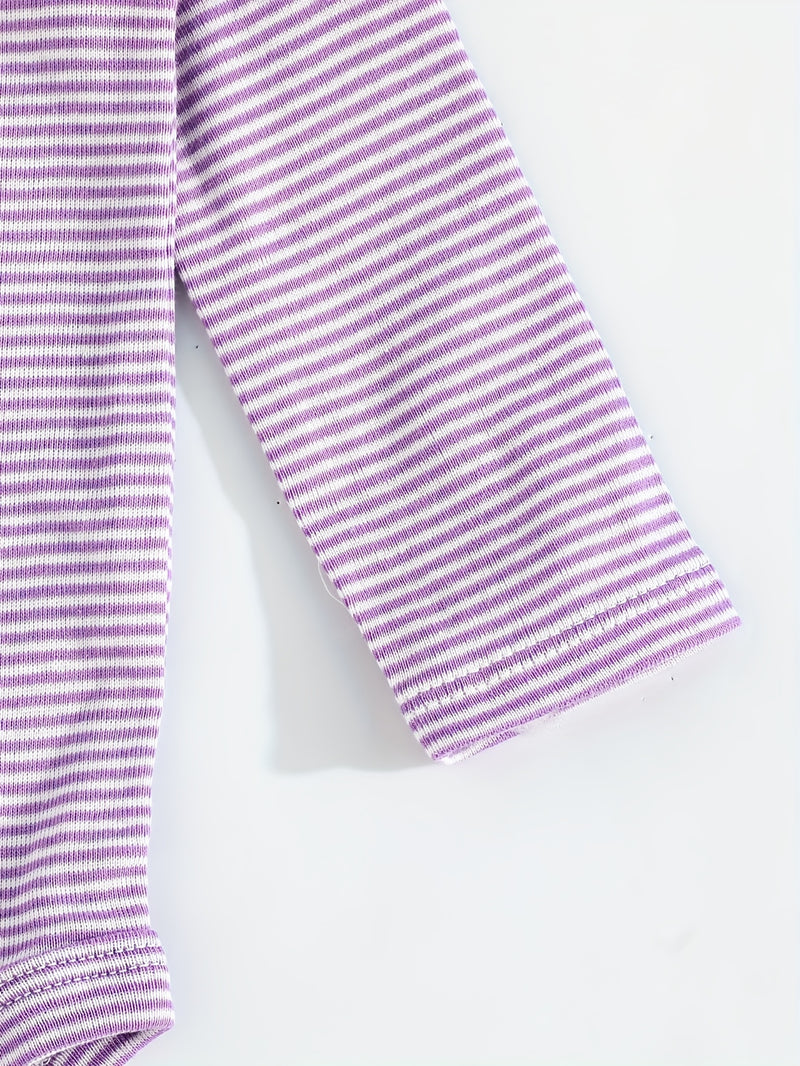 Children's Cartoon Animal Versatile Long-Sleeve Romper 5pcs Set.