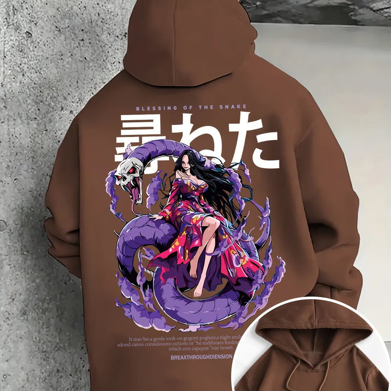 Men's Fashion Printed Hoodie Sweatshirt.
