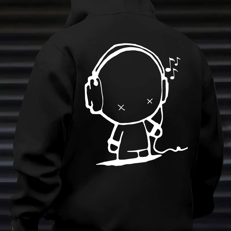 Men's Hooded Sweatshirt.