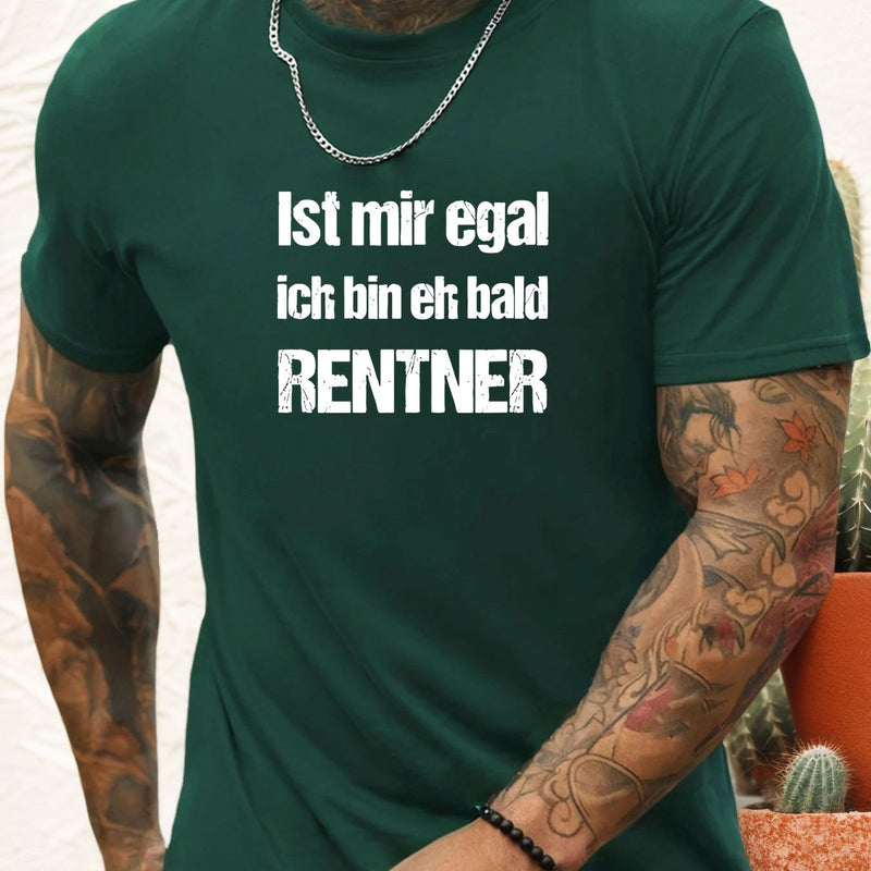 Men's German Slogan T-Shirt.