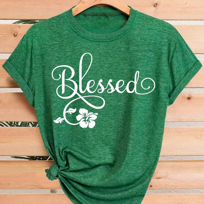 Women's Casual Short Sleeve T-Shirt.