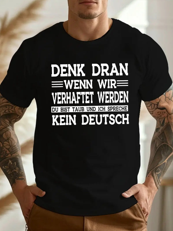 Men’s Fun German Crinkle Plus Size T-Shirt