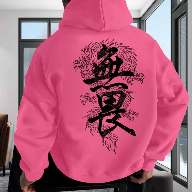 Men's Hooded Sweatshirt.