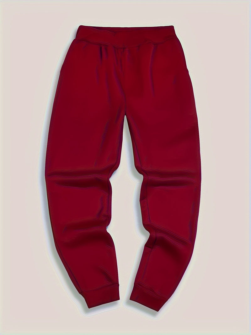 Men's Casual Sweatpants, Comfortable Autumn And Winter Sports Trousers.