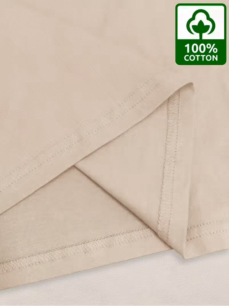 Women's  Long Sleeve Round Neck T-Shirt.