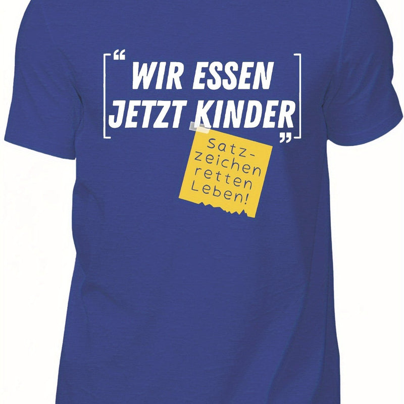 Men’s Fun German Humorous Slang Short Sleeve T-shirt.