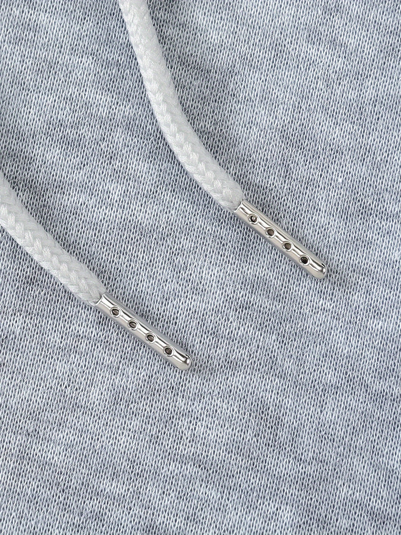 Men's Casual Polyester Hoodie.
