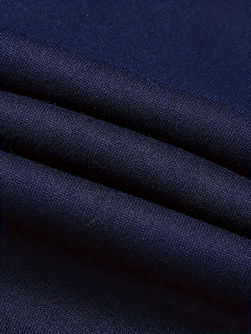 A Pair of Men's Casual Mid-Waist Sports Pants.
