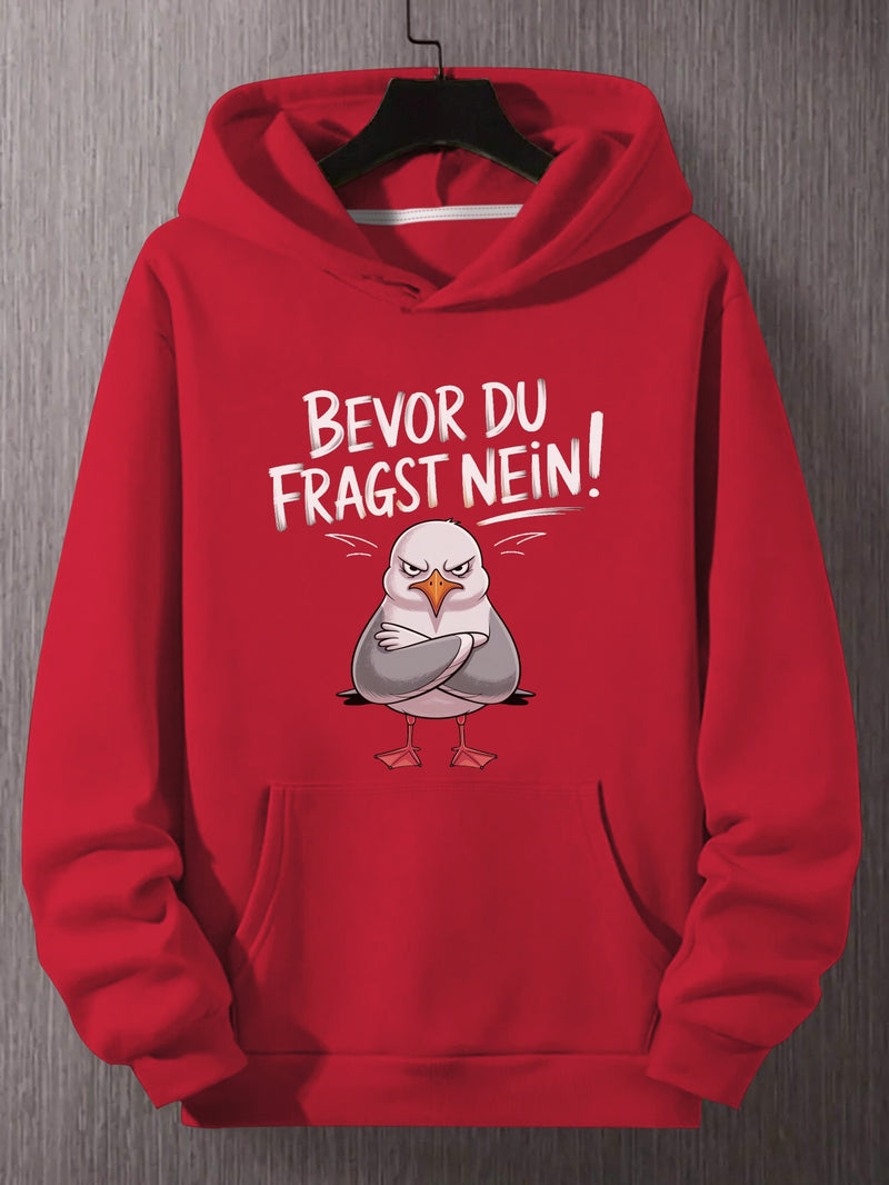 Men's Hooded Sweatshirt.