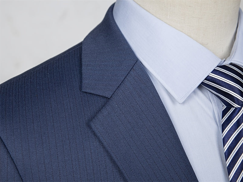 Men's Two-Piece Suit Set - Business & Casual Wear, Slim Fit.