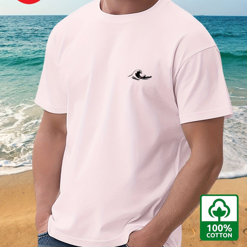 Men's Short Sleeve Printed T-Shirt.