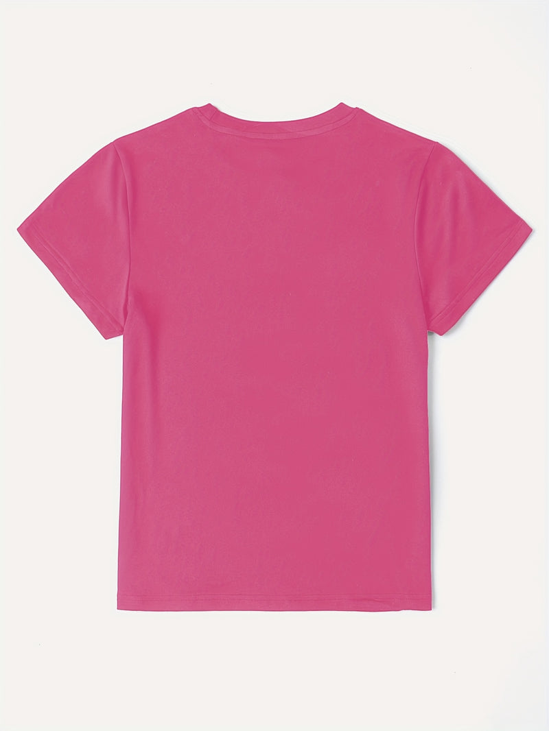 Women’s Casual Short Sleeve T-Shirt.