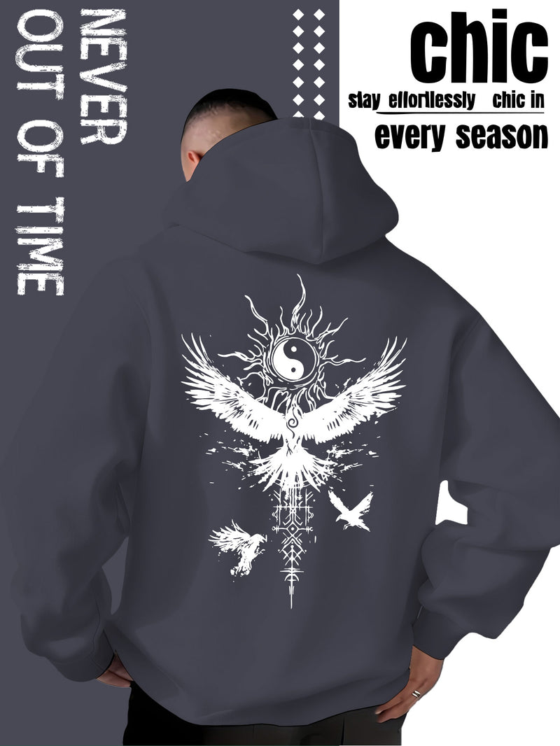 Men's Hooded Sweatshirt.