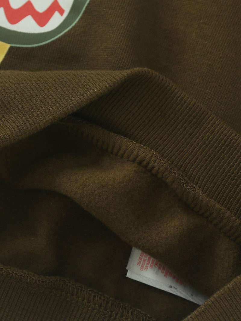 2pcs Baby Boy Set, Long-Sleeved Fleece Hooded Sweatshirt + Long-Sleeved.