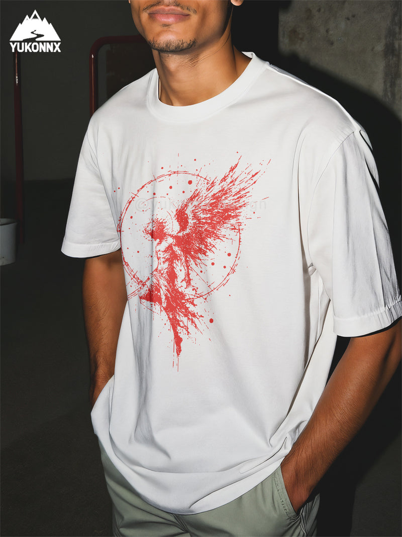 Men's Casual Crew Neck Short T-Shirt.