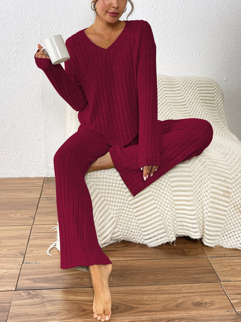 Women's Autumn And Winter Two-Piece Set.