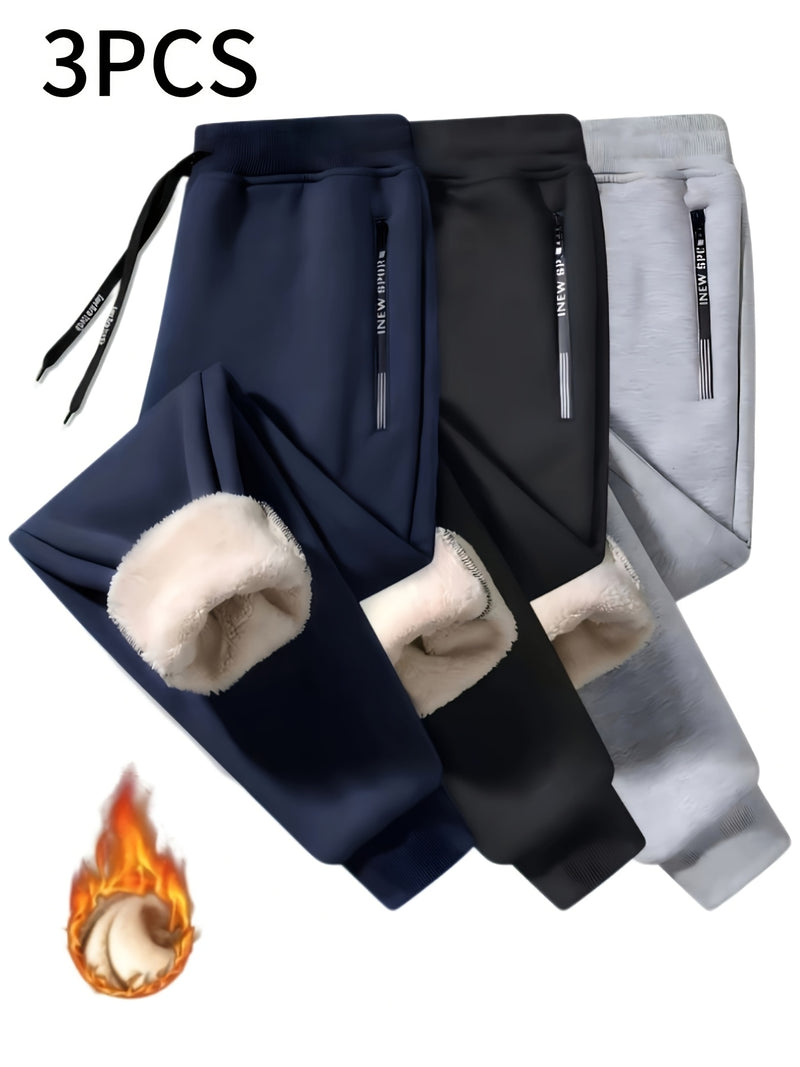 Gengyuan's Includes a Set of Three Men's Casual Sports Pants.