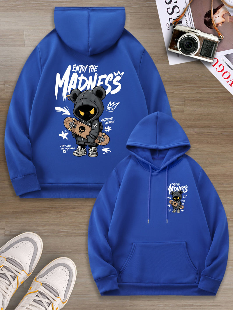 Men's Hooded Sweatshirt.