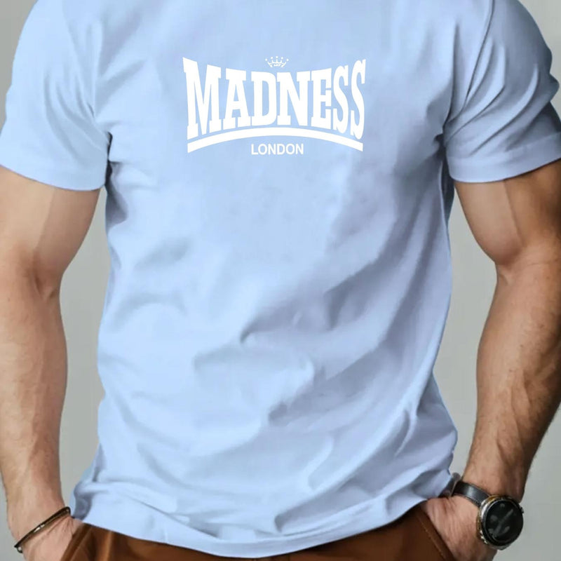 Men's "Madness London" Graphic T-Shirt.