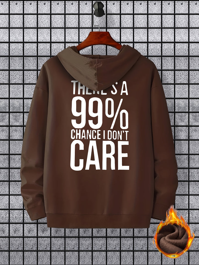 Men's Casual Pullover Hooded Sweatshirt.