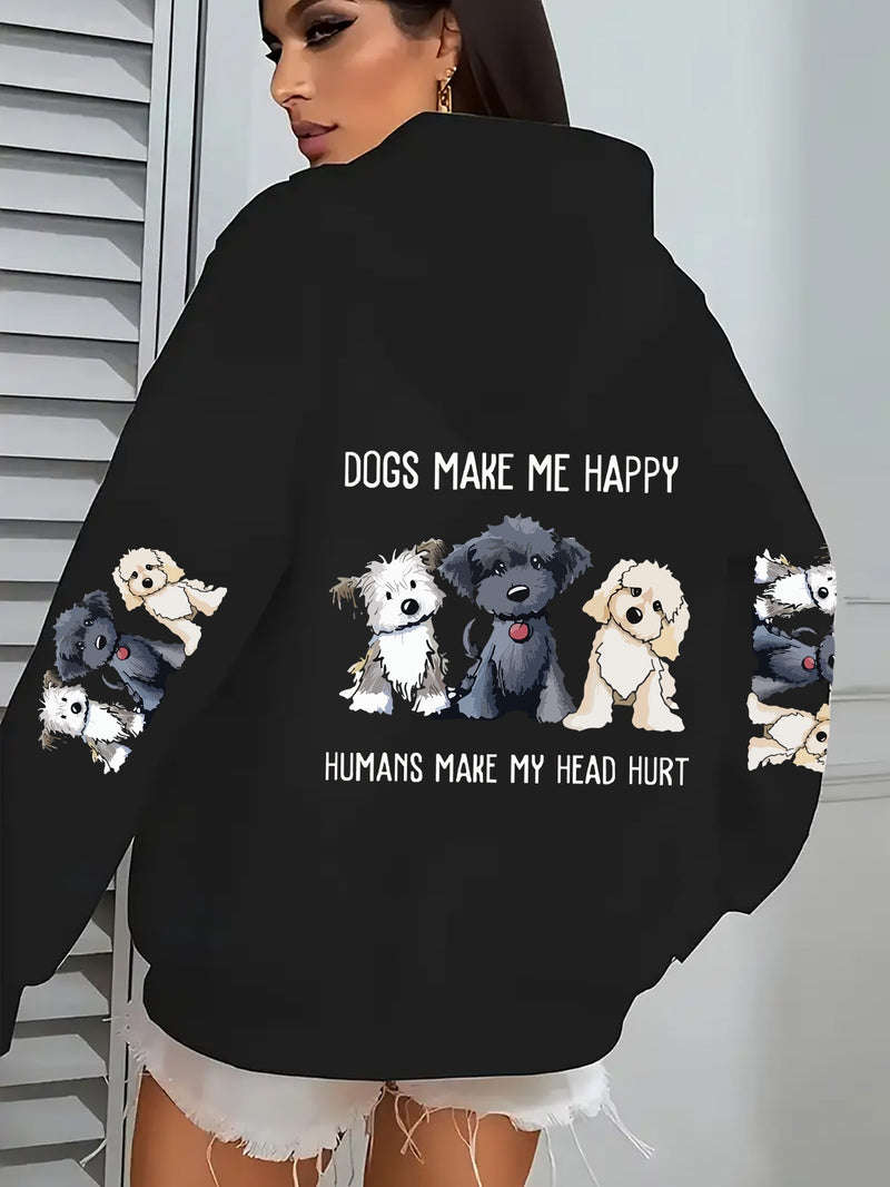 Plus Size, Women's Fall/ Winter Casual Sweatshirt.