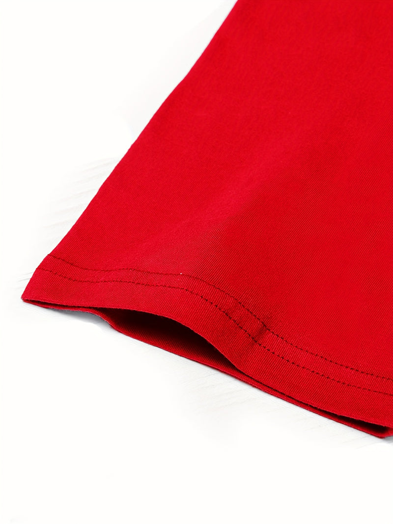 Women's Crew Neck T-Shirt Short-Sleeved.